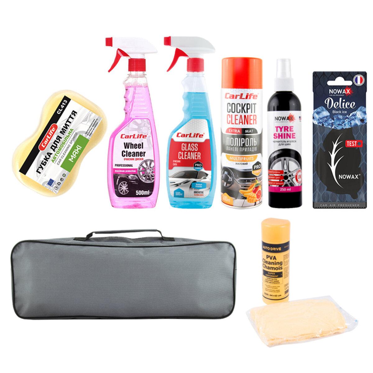 Міні набір для догляду авто CarLife, фото 1