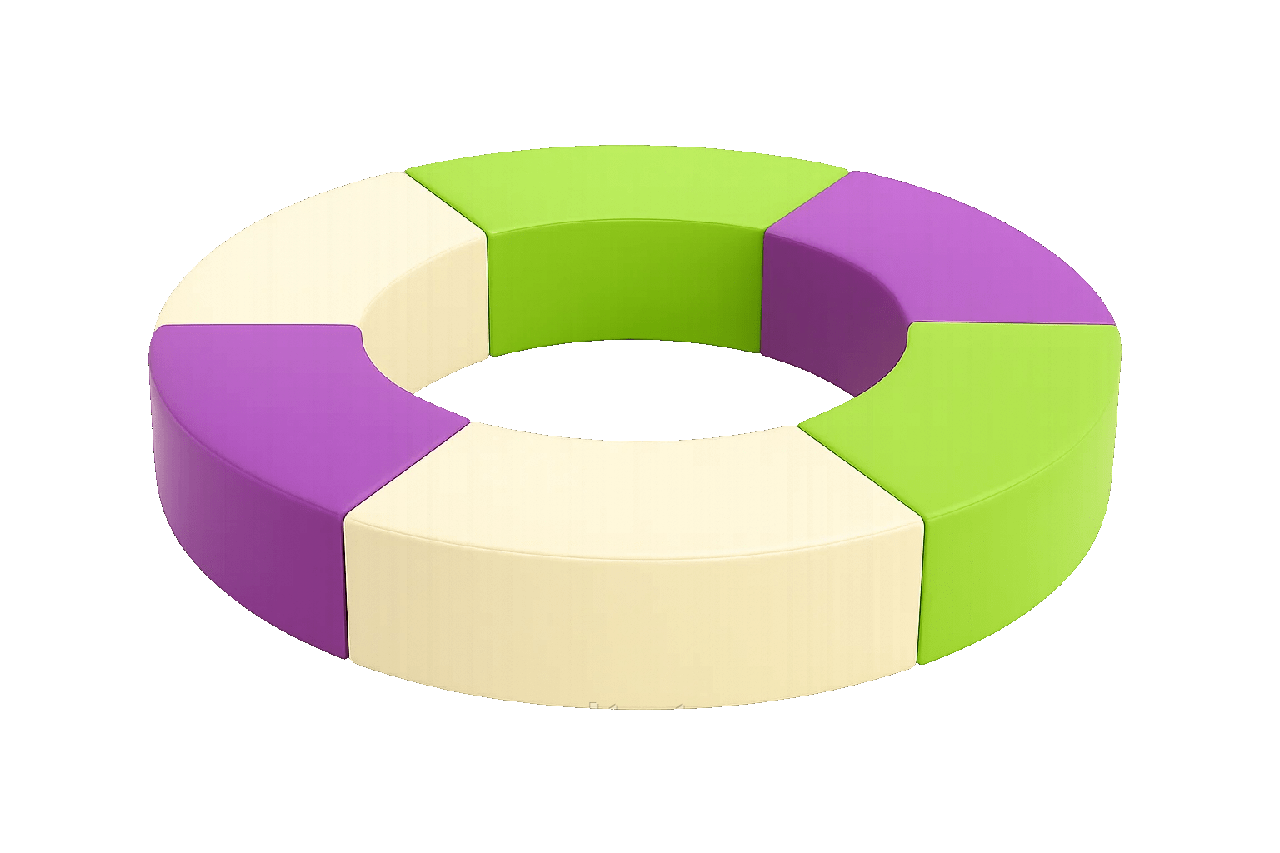 Набір дитячих меблів Коло KIDIGO, фото 1