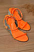 Босоніжки жіночі помаранчевого кольору 205224T Безкоштовна доставка, фото 4
