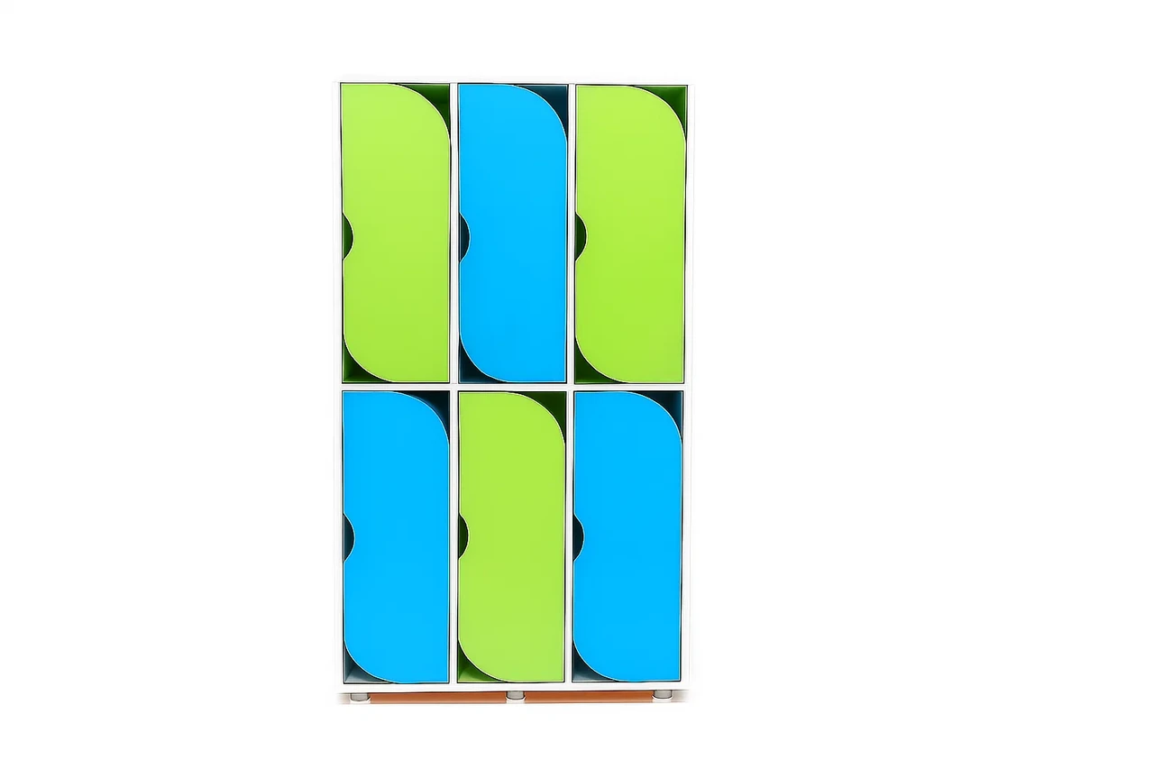 Шафа для одягу 6-секційна із полицями для взуття CNC Mebli Corporation DS-54, фото 1