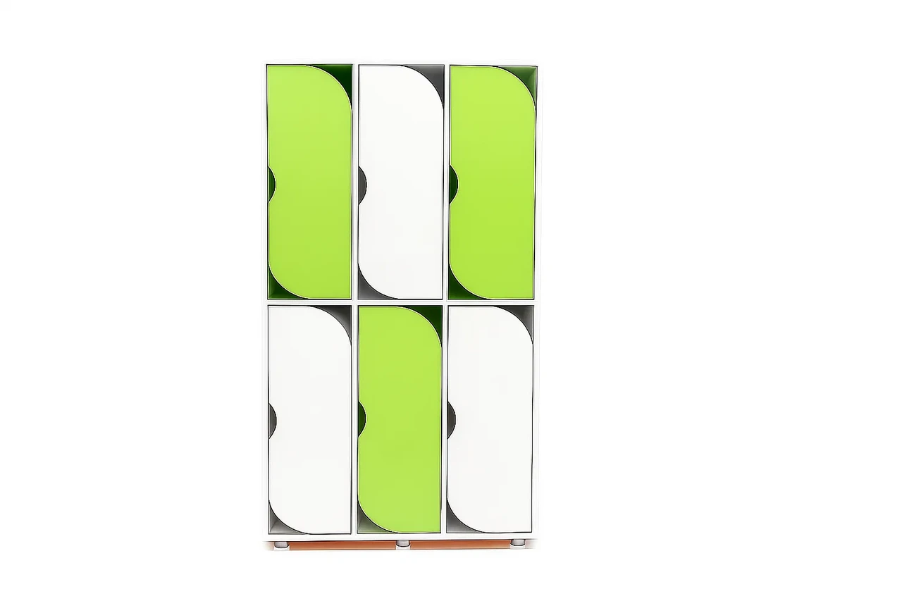 Шафа для одягу 6-секційна із полицями для взуття CNC Mebli Corporation DS-54, фото 1