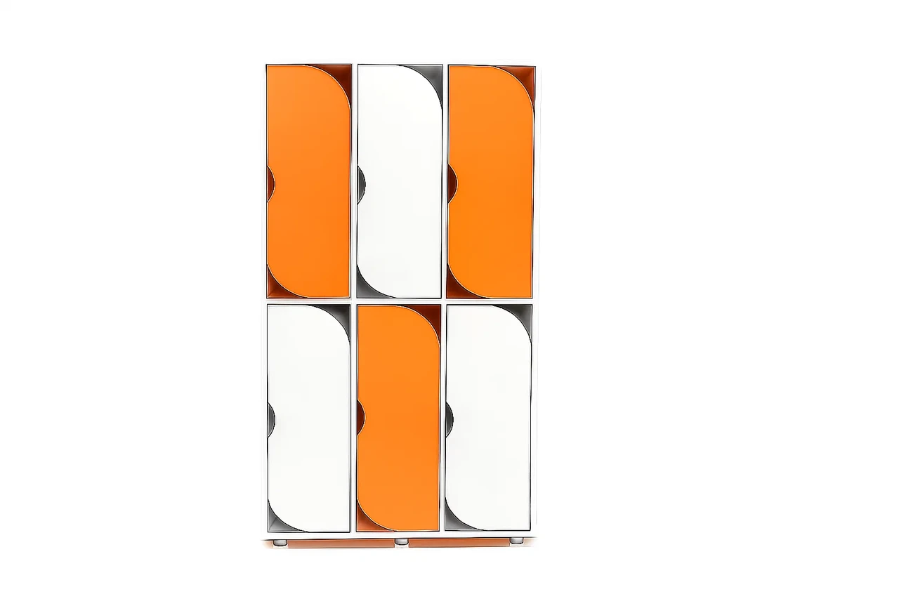 Шафа для одягу 6-секційна із полицями для взуття CNC Mebli Corporation DS-54, фото 1