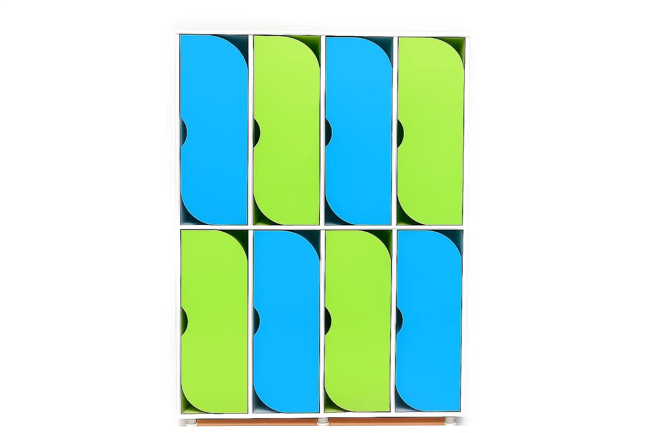 Шафа для одягу 8-секційна із полицями для взуття CNC Mebli Corporation DS-54, фото 1