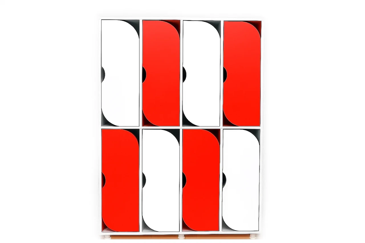 Шафа для одягу 8-секційна із полицями для взуття CNC Mebli Corporation DS-54, фото 1