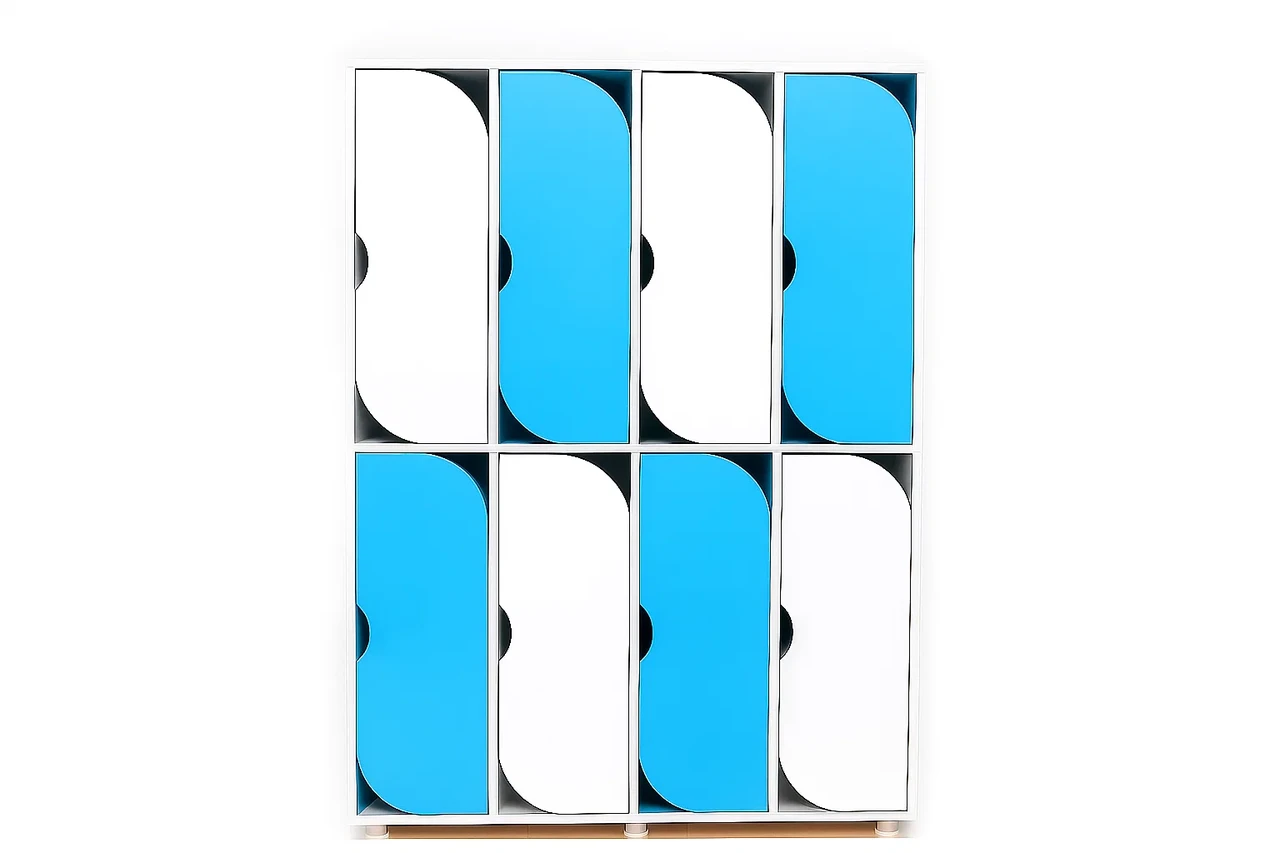 Шафа для одягу 8-секційна із полицями для взуття CNC Mebli Corporation DS-54, фото 1