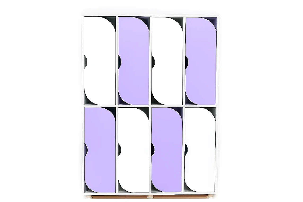 Шафа для одягу 8-секційна із полицями для взуття CNC Mebli Corporation DS-54, фото 1