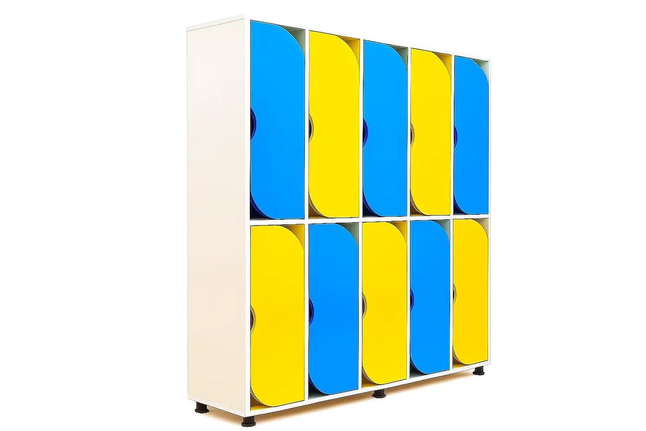 Шафа для одягу 10-секційна із полицями для взуття CNC Mebli Corporation DS-54, фото 1