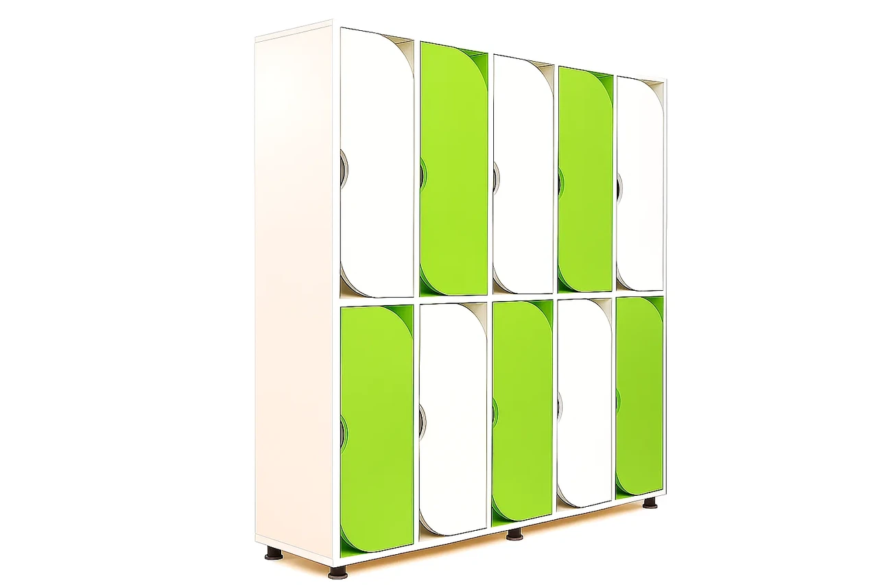 Шафа для одягу 10-секційна із полицями для взуття CNC Mebli Corporation DS-54, фото 1