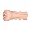 Мастурбатор вагіна реалістичний Baile бежевий, 13 х 7 см, фото 2