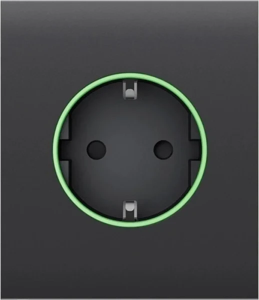 Розетка Ajax CenterCover Graphite, фото 1