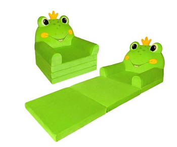 Крісло трансформер Жабка (Зелений) 21.02.00 G-Rich