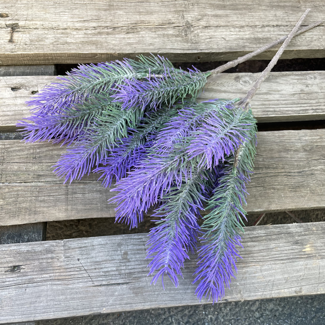 Штучна гілка ялини 40 см, фото 1