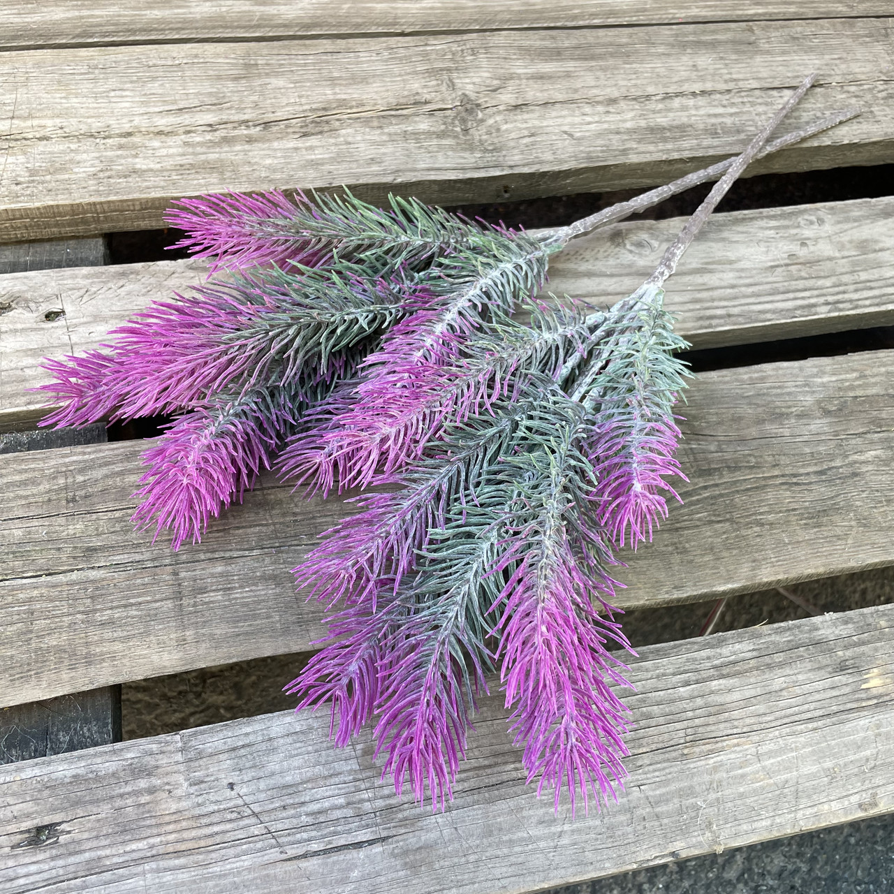 Штучна гілка ялини 40 см, фото 1