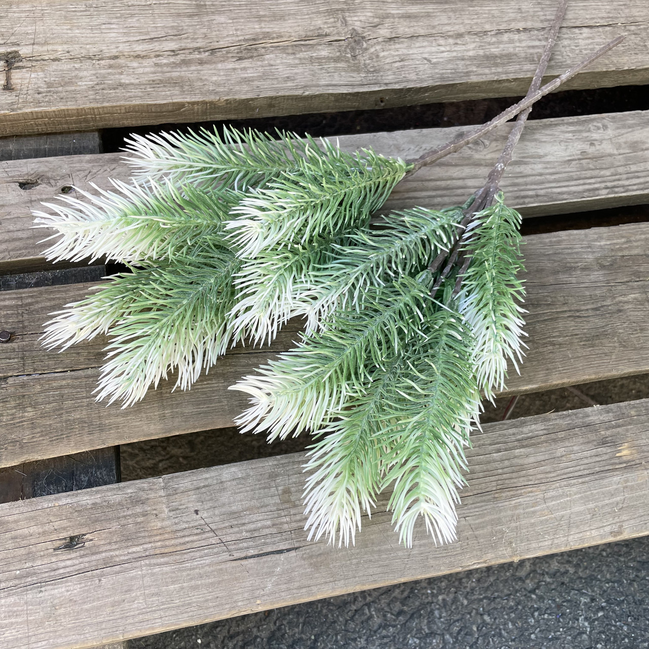 Штучна гілка ялини 40 см, фото 1