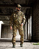 Польовий костюм GECKTAR мультикам з утяжками і кишенями ДЛ6409 ТМ, фото 3