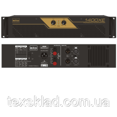 Підсилювач потужності XE-2000 з ТБП (2*1000W (4Ω) / 2* 500 W (8Ω) BRIDGED 8Ω2000W)