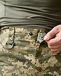 Польовий костюм DONBASS 3в1 піксель з курткою, штанами та убаксом РП7390 ТМ, фото 9