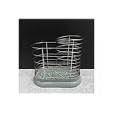 Органайзер-сушка для столових приладів FRICO 17x16x8 см, фото 3