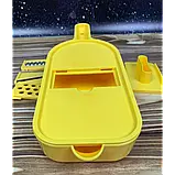 Тертка для сиру кругла FRICO 6 в 1, фото 3