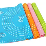 Силіконовий коврик для розкатки тіста 50*70 FRICO, фото 2