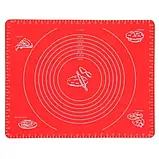 Силіконовий коврик для розкатки тіста 50*70 FRICO, фото 4