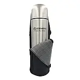 Вакуумний термос з нержавіючої сталі EDENBERG 500 мл з чохлом, фото 5