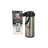 Вакуумний термос з помпою EDENBERG 1,9 л, фото 2