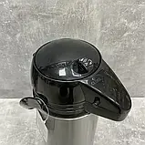 Вакуумний термос з помпою EDENBERG 1,9 л, фото 5