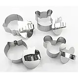 Набір для випічки торта FRICO 4 шт форма Мікі Маус, фото 2