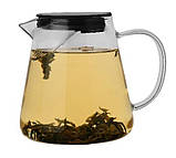 Чайник заварювальний скляний 1300 мл EDENBERG термостійке скло до 500°, фото 4