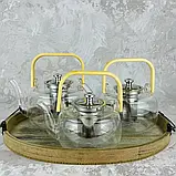 Чайник заварювальний з борсилікатного скла до 500° EDENBERG 1500 мл, фото 6