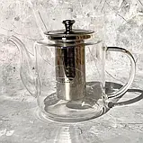 Чайник заварювальний скляний EDENBERG термостійке скло 1700 мл, фото 4