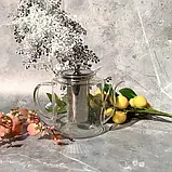 Чайник заварювальний скляний EDENBERG термостійке скло 1700 мл, фото 7