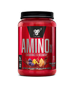 Амінокислоти БЦАА BSN Amino X 1 кг 70 порц. ( USA ) (Fruit punch)