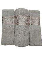 Набір рушників махрових лазня та два обличчя 09