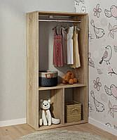 Вішалка настінна. Вішалка в передпокій. Вішалка настінна з полицею і гачками MebelProff B8 Сонома