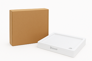 Душовий піддон Shower MODE SW-10611 100х80х15 см прямокутний акриловий, фото 2