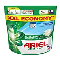 Капсули для прання Ariel Pods 3 в 1 "Sensitive" (50шт.)