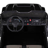 Електромобіль Джип дитячий (4 мотори 45W, 2аккум.12V7AH, підсвічування, пульт 2,4G) Bambi M 6204EBLR-2(24V) Чорний, фото 4