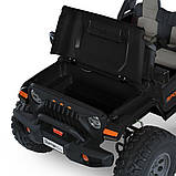 Електромобіль Джип дитячий (4 мотори 45W, 2аккум.12V7AH, підсвічування, пульт 2,4G) Bambi M 6204EBLR-2(24V) Чорний, фото 9