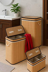 Ящик для білизни бамбуковий Ruhhy 24269