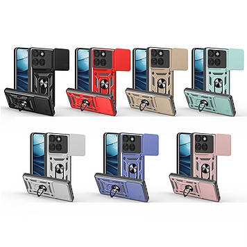 Чохол на Motorola Edge 60 Pro бампер накладка TPU силіконовий протиударний оригінальний "ROG ARMOR"