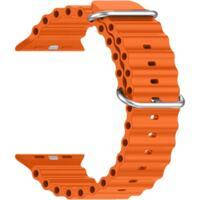 Ремешок для смарт-часов Ultra, Ocean Band. Оранжевый.