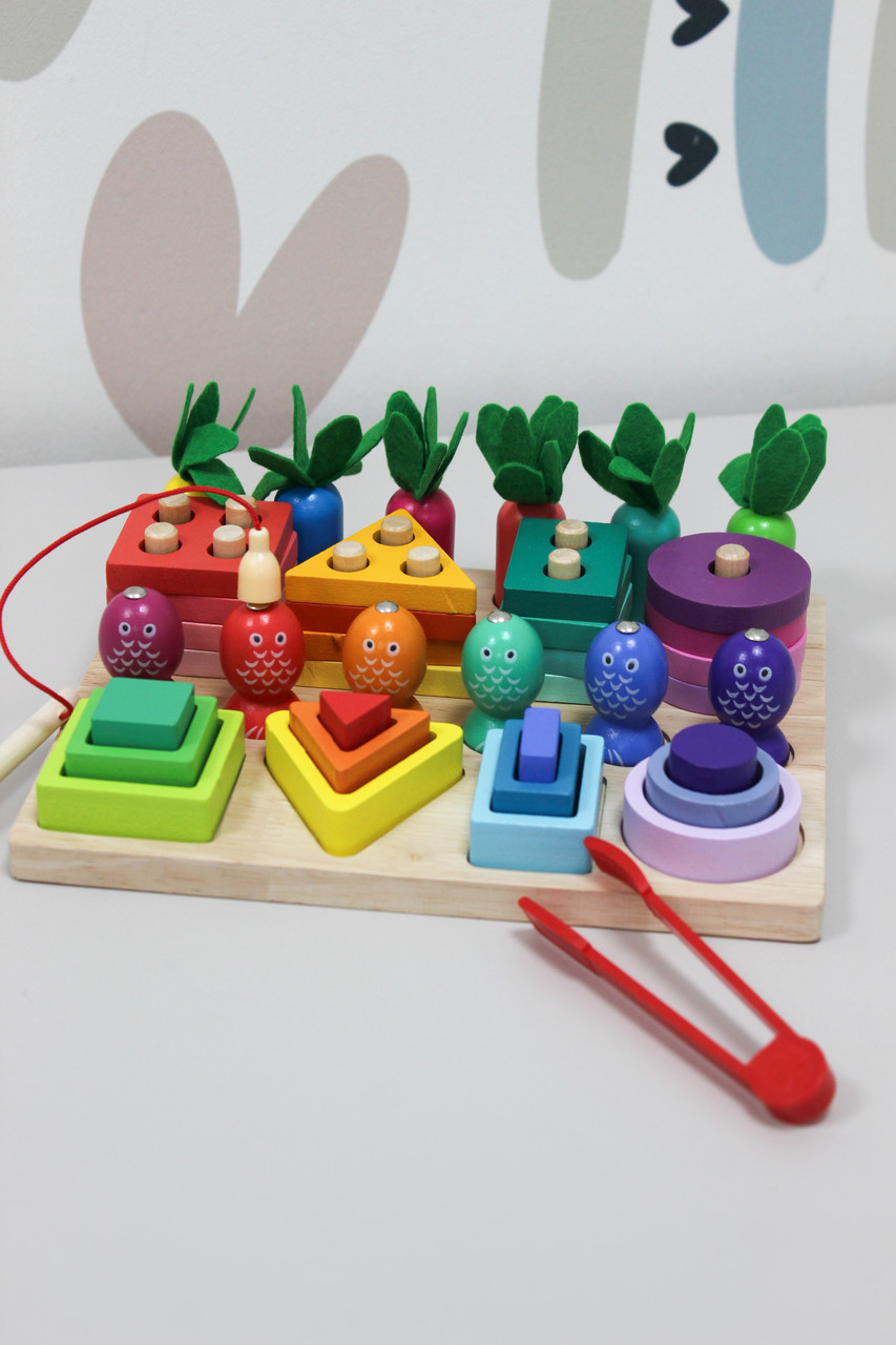 Розвиваюча дерев'яна дошка 74314, фото 1