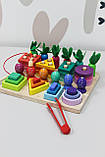 Розвиваюча дерев'яна дошка 74314, фото 2