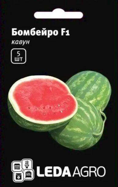 Насіння кавуна Бомбейро F1 5 шт ТМ LEDAAGRO