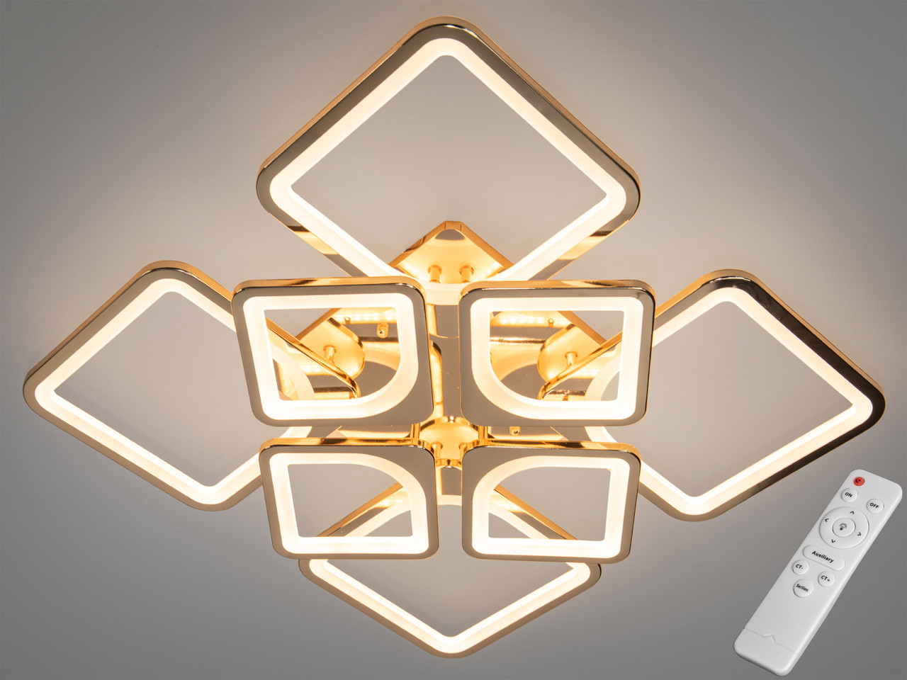 LED люстра 135W Diasha H8060/4+4G, фото 1