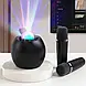Колонка Bluetooth з 2 бездротовими мікрофонами для караоке та дискошаром Z1, фото 2