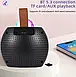 Колонка Bluetooth з 2 бездротовими мікрофонами для караоке та дискошаром Z1, фото 4