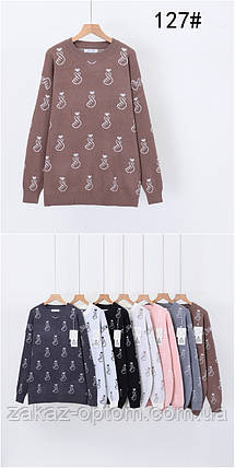 Светр жіночий оверсайз гуртом Китай 127-139853, фото 1